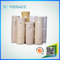 PE / PPS / PTFE / P84 / Bolsa de filtro de polvo de fibra de vidrio